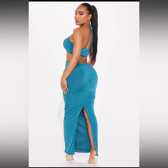 🖤BNWT Fashion Nova Sunset Views Maxi Skirt Set🖤 - Picture 2 of 3